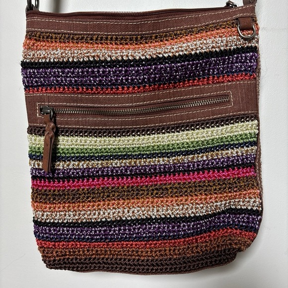 The Sak Lucia Crochet Crossbody Bag Women's Small Excellent Condition - Picture 14 of 16